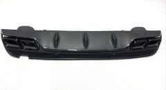 W205 C Serisi İçin Silver Difüzör & Egzoz Seti (Normal Sedan) Silver Egzoz İle