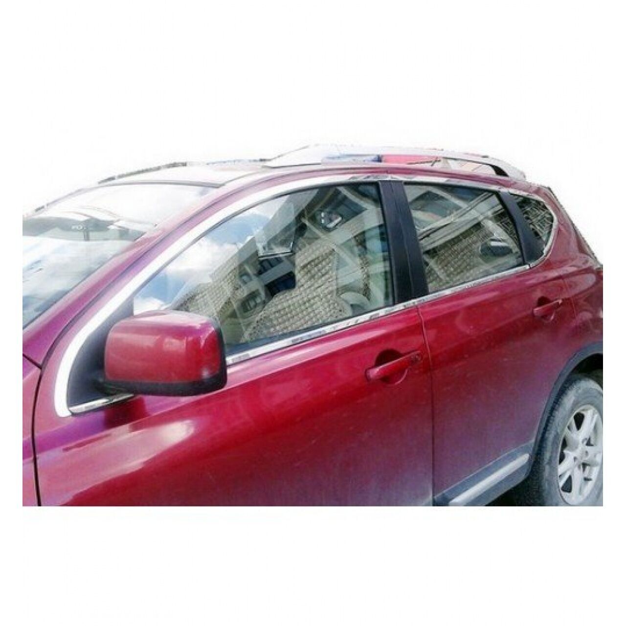 Nissan Qashqai 2008-2014 Uyumlu Krom Cam Çevirme