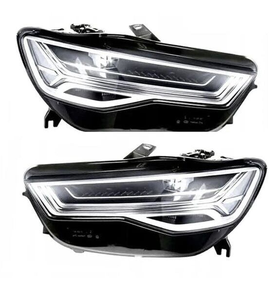 Audi A6 4G 2012-2015 Uyumlu Yedek Parça2016-2018 Dönüşüm Matrix Far