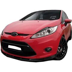 Ford Fiesta  Uyumlu  2009 - 2013 Maxton Style Ön Lip Plastik Boyasız