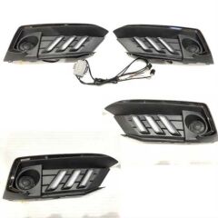 Honda Civic Fc5 Uyumlu Yedek Parça 2016-2020 Makyajlı Kasa 3 Çizgi Ön Sis Ledi Hareketsiz