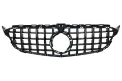 Mercedes W205 2019+ Uyumlu Yedek Parça GTR Panjur Siyah