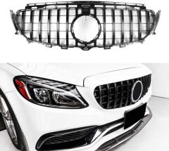 Mercedes W205 2019+ Uyumlu GTR Panjur Siyah