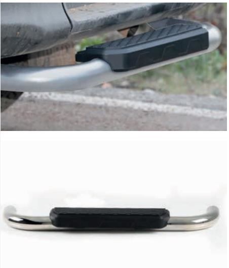Ford Ranger Uyumlu 2012-2015 Pick-Up Arka Basamak (Saturn Plus Chrome)