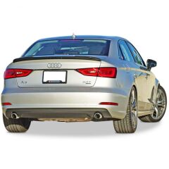 Audi A3  Uyumlu Yedek Parça Sedan Yarasa Kanat Spoiler Boyalı