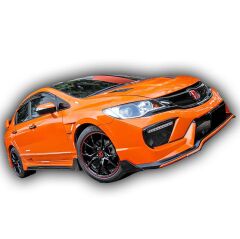 Honda Civic Fd6 Uyumlu 2006 - 2012 Type-R X Ön Tampon Plastik Boyasız