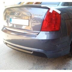 Hyundai Era Uyumlu Yedek Parça Arka Tampon Ek Boyasız Fiber