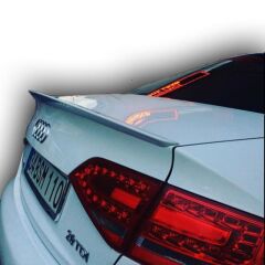 Audi A4 2007 Altı  Uyumlu Yedek Parça M3 Spoiler Plastik Boyalı