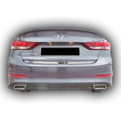 Hyundai Elantra 2016 - 18 Custom Difüzör Plastik Boyasız