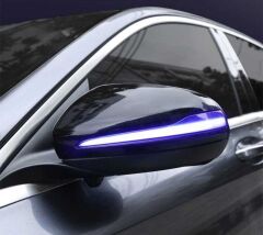 Mercedes Uyumlu Dinamik Led Ayna Sinyali Mavi Selamlama (W205-W213-W222-X253-W447 Uyumlu )