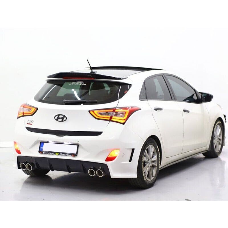 Hyundai İ30 Uyumlu Arka Tampon Boyasız Fiber