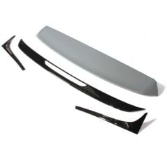 Volkswagen Golf 2013+ Uyumlu 7-7,5 Gti Cam Spoiler 4 Parça Plastik