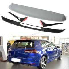Volkswagen Golf 2013+ Uyumlu 7-7,5 Gti Cam Spoiler 4 Parça Plastik