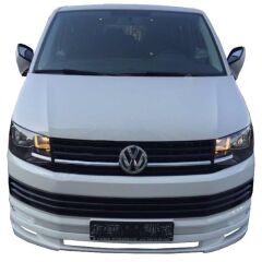 Volkswagen Transporter T7 2015 - 2019 Uyumlu Yedek Parça Ön Tampon Eki Boyalı