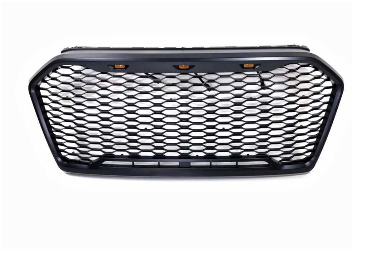 Ford Ranger Uyumlu T8 Yeni Tip Panjur Turuncu Led Siyah Harfler