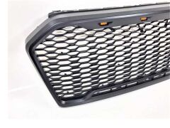 Ford Ranger Uyumlu T8 Yeni Tip Panjur Turuncu Led Siyah Harfler