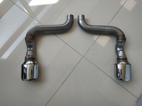 Honda Civic Fc5 Uyumlu Yedek Parça 2016-2020 Difüzör Çift Çıkış İçin Egzoz Seti