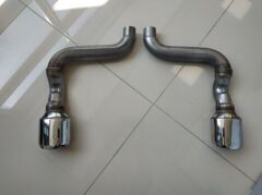 Honda Civic Fc5 Uyumlu Yedek Parça 2016-2020 Difüzör Çift Çıkış İçin Egzoz Seti