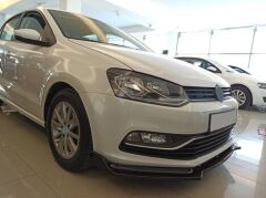 Volkswagen Polo Uyumlu Yedek Parça 2009-2017 Mk5 Ön Lip (Boyasız)
