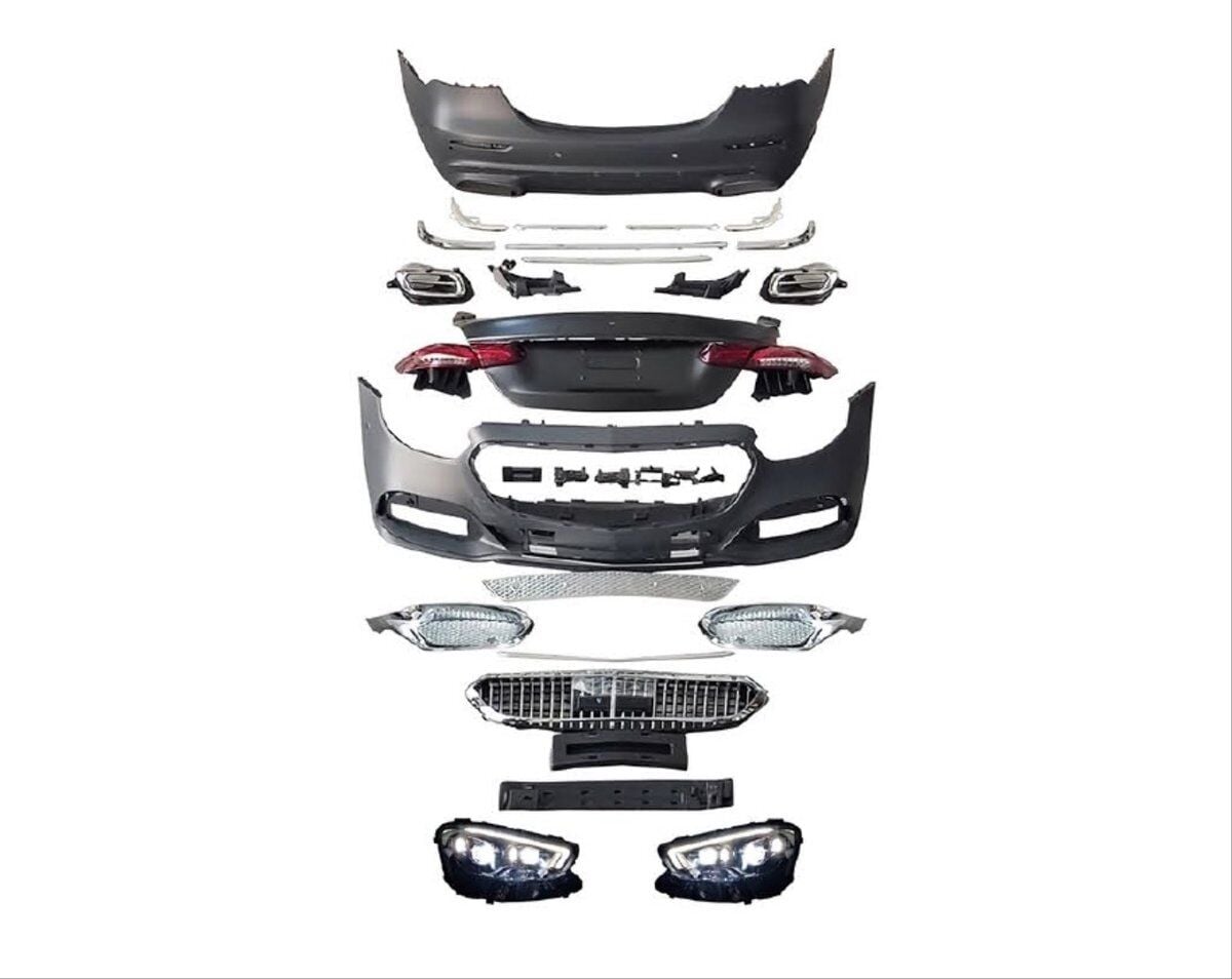 Mercedes W213 E Serisi 2016-2019 2020+ Facelift Maybach Görünüm Body Kit