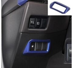Toyota C-HR 2016-2019 Uyumlu Depo Kapağı Açma Tuş Kaplama - Mavi