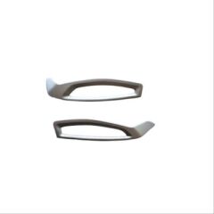 Toyota C-HR 2016-2019 Uyumlu Yedek Parça Göğüslük Menfez Kaplama - Silver