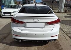 Hyundai Elantra 2016-2019 4 Egzoz Silver Difüzör