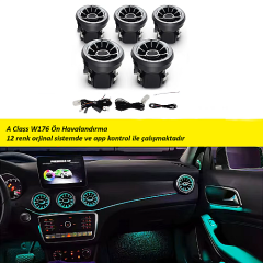 A-Class W176 Front Airvent APP kontroll