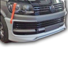 Volkswagen Transporter T7 2015 - 2019 Uyumlu Yedek Parça Özel Ön Tampon Eki Boyalı