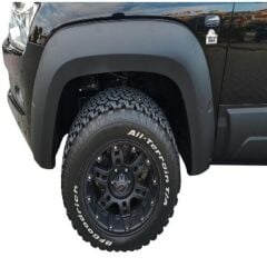Volkswagen Amarok Uyumlu Yedek Parça 2017+ (V6) Çıkıntılı Civatasız Çamurluk Kaplama Dodik