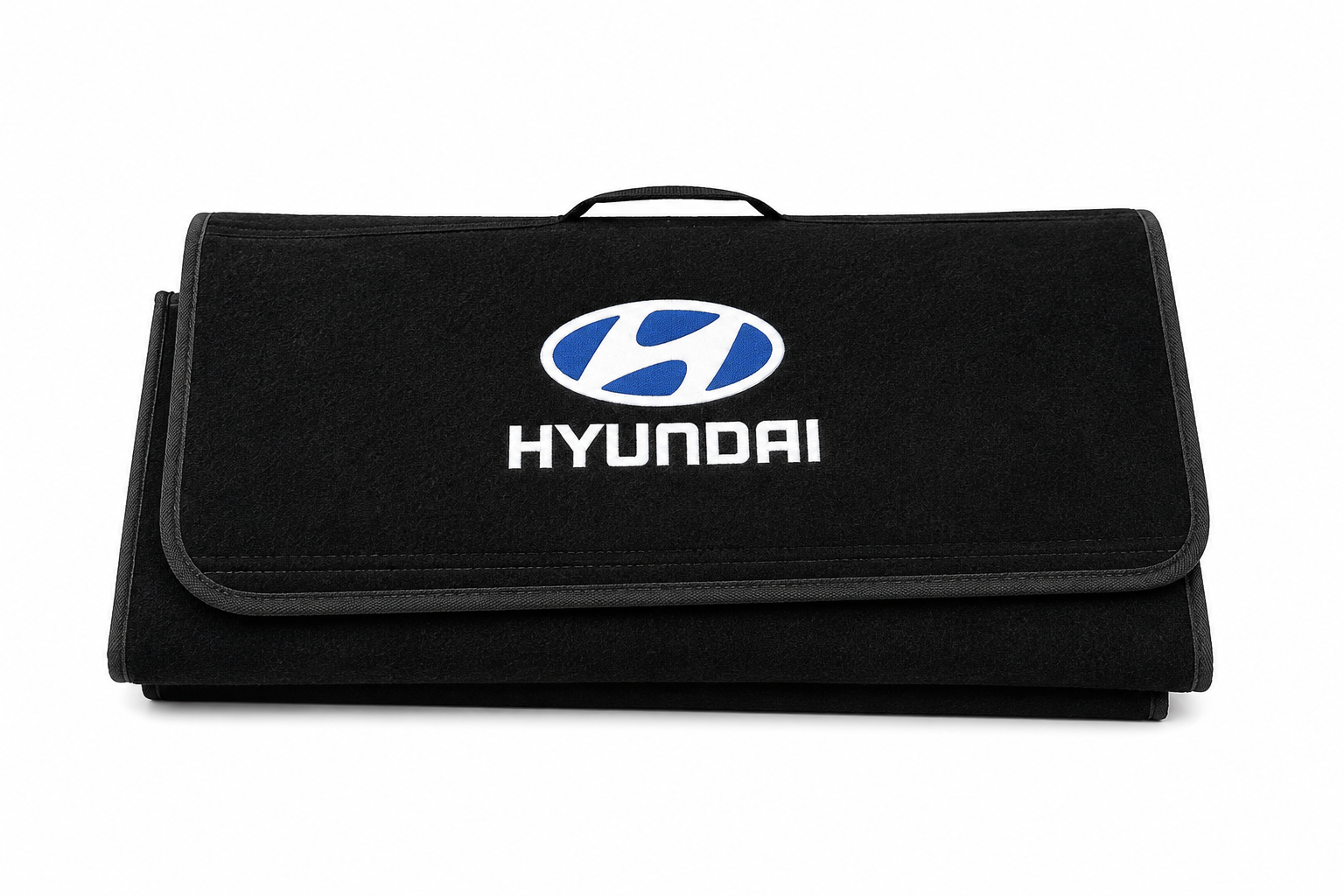 Hyundai Araç Bagaj Düzenleyici Katlanabilir Bagaj Organizer Çanta Siyah