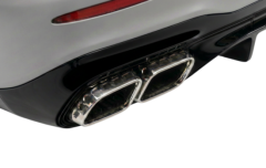 Mercedes W206/C Serisi C63 Difüzör ve Krom Egzoz Seti