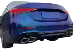 Mercedes W206/C Serisi C63 Difüzör ve Krom Egzoz Seti