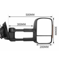Ford Ranger Uyumlu 2012-2022 F150 Ayna Seti Siyah