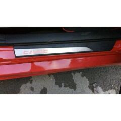 Honda Civic Uyumlu  Fc5-FK7 Işıklı Kapı Eşiği Kırmızı 2016-2020