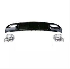 Mercedes W176 12-15 A45 Uyumlu Yedek Parça Difüzör Egzoz Seti Amg