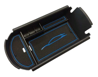 Toyota C-HR 2016-2019 Uyumlu Yedek Parça Orta Konsol Kutusu Mavi