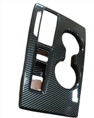 Honda Civic Uyumlu Yedek Parça 2022 Vites Konsol Kaplama - Karbon