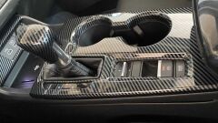 Honda Civic Uyumlu Yedek Parça 2022 Vites Konsol Kaplama - Karbon