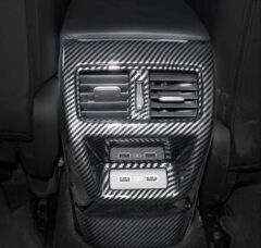 Honda Civic Uyumlu 2022 Arka Klima Panel Kaplama - Karbon