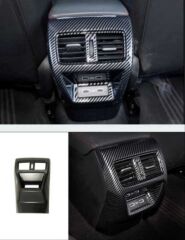 Honda Civic Uyumlu 2022 Arka Klima Panel Kaplama - Karbon