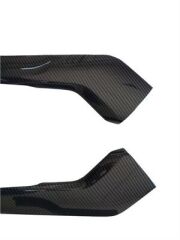 Honda Civic Uyumlu Yedek Parça 2022 Vites Kenar Kaplama 2 Parça - Karbon