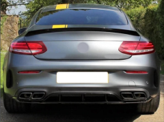 Mercedes W205/C Coupe – Edition 1 – Difüzör ve Egzoz Seti