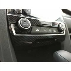 Honda Civic Fc5 Uyumlu  Klima Panel Kaplama Karbon 2016-2020