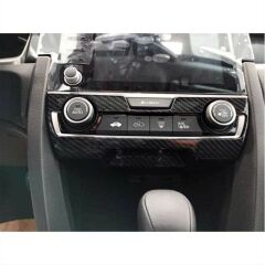 Honda Civic Fc5 Uyumlu  Klima Panel Kaplama Karbon 2016-2020