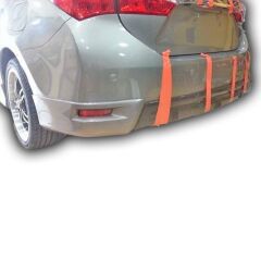 Toyota Corolla 2015 Yeni Kasa Uyumlu Yedek Parça 3 Parça Arka Difüzör Boyasız
