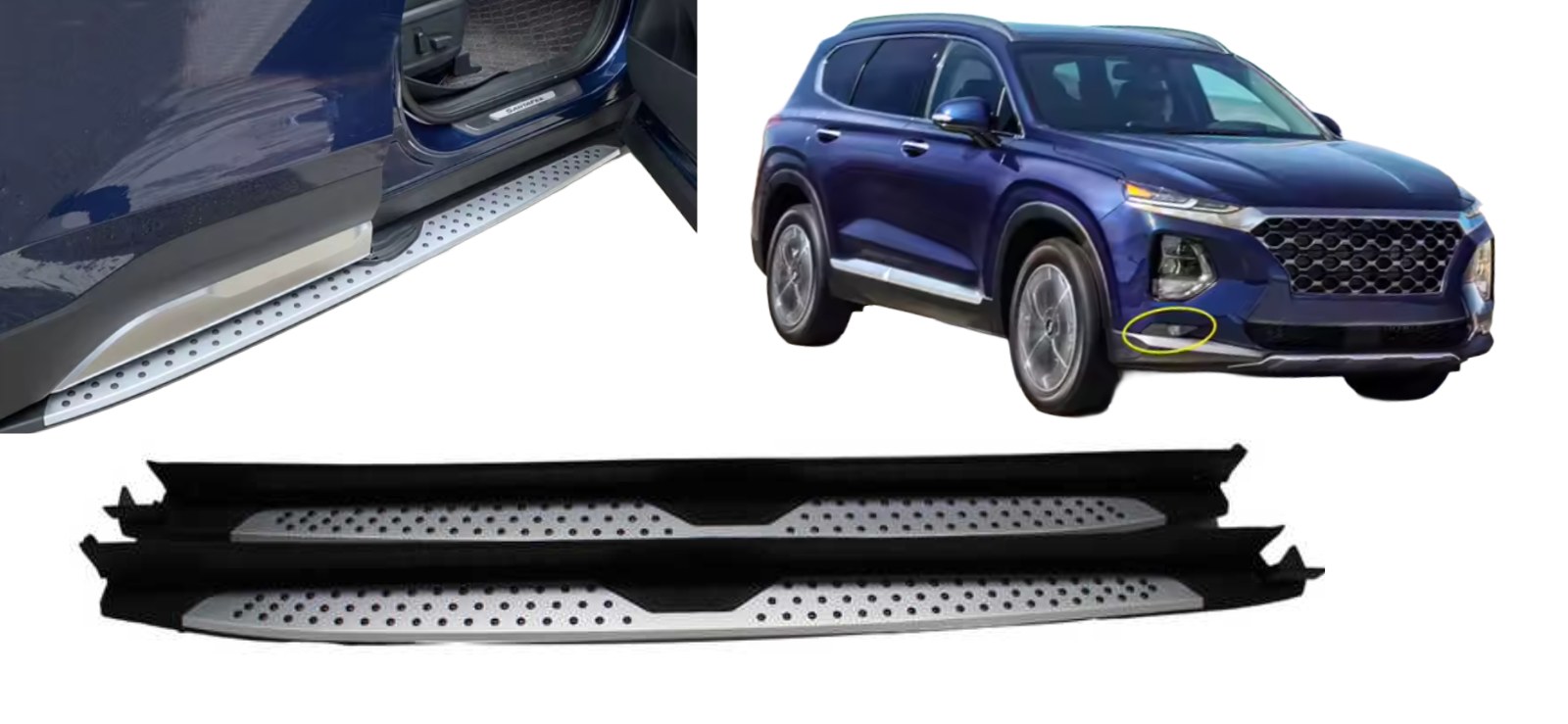 2019+ Hyundai Santa Fe Yan Basamak BMW Style