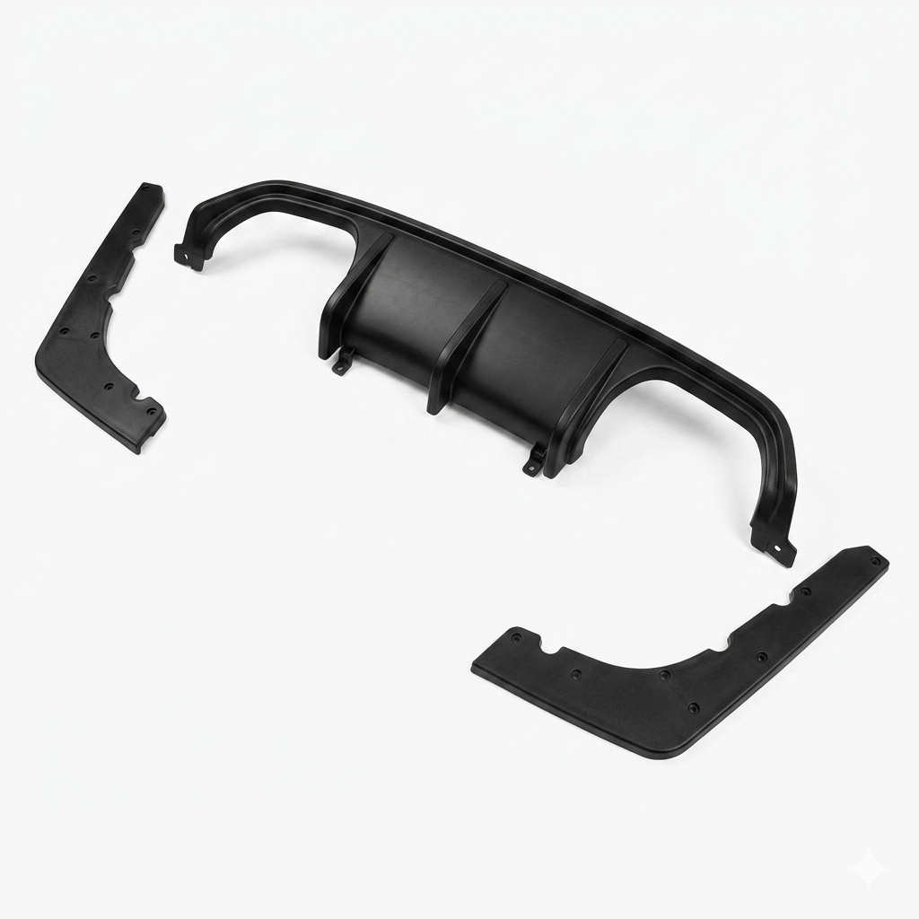 Bmw F80/F82 M3/M4 Piano Black Difüzör Parlak Siyah