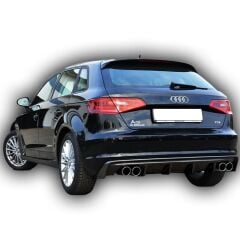 Audi A3 HB Uyumlu Difüzör Boyasız