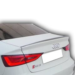Audi A3 Sedan Uyumlu  M3 Spoiler Plastik Boyasız
